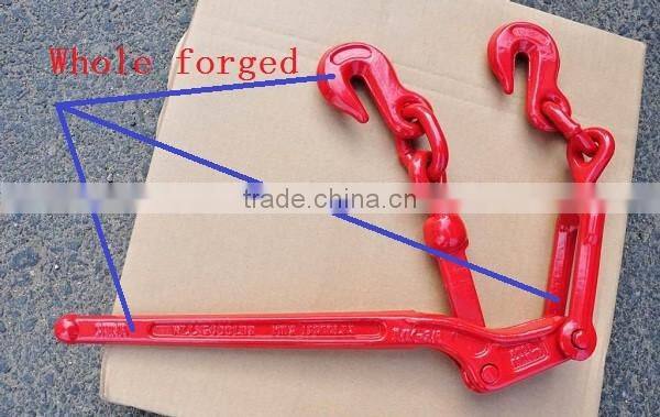 Forged rigging hardware With Grab Hook Lever Type Load Binder price for chain