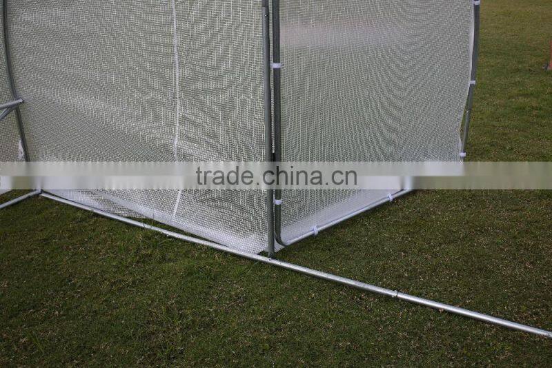 8x3x2M Polytunnel garden Greenhouse Fully Galvanized Steel Frame with door