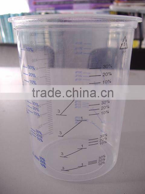 calibrated mixing cup set