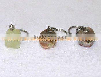 TOP PAKISTANI NATURAL STONE ONYX KEY CHAINS HANDICRAFTS
