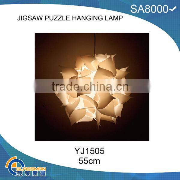 YJ1505,Hot new design plastic lamp trendy indian hanging lamps
