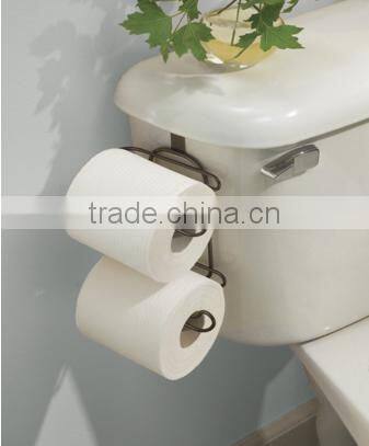 Over The Tank Bathroom Black Tissue Paper Holder