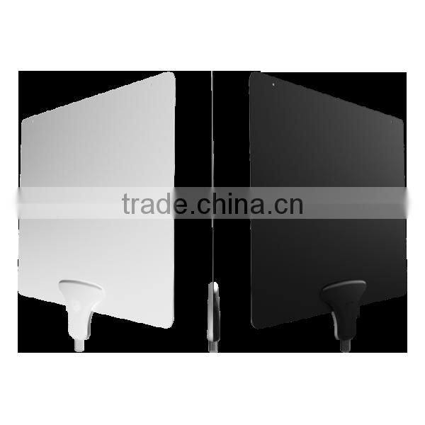 2016 Ultra-thin Flat Indoor HDTV Antenna Portable Satellite UHF/VHF DVB-T Digital Indoor TV Antenna