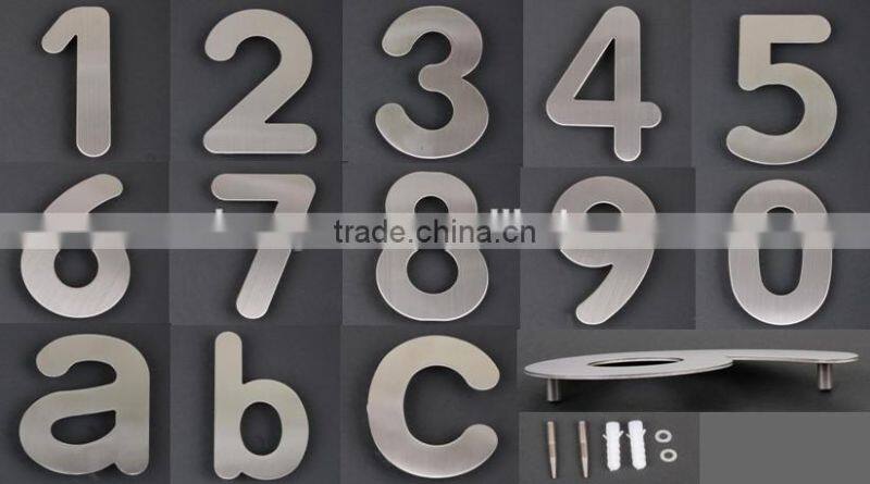 Outdoor Self-adhesive letters,stainless steel letter