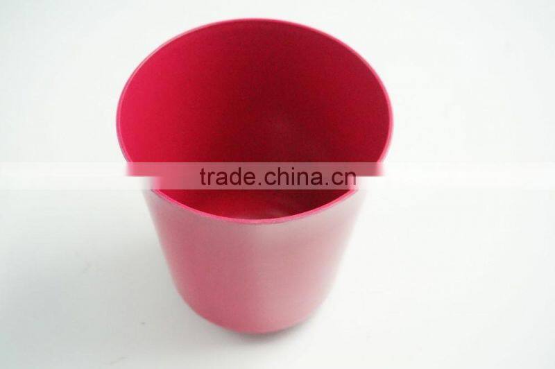 Cheaper and high quality eco friendly bio bamboo fiber flower pots