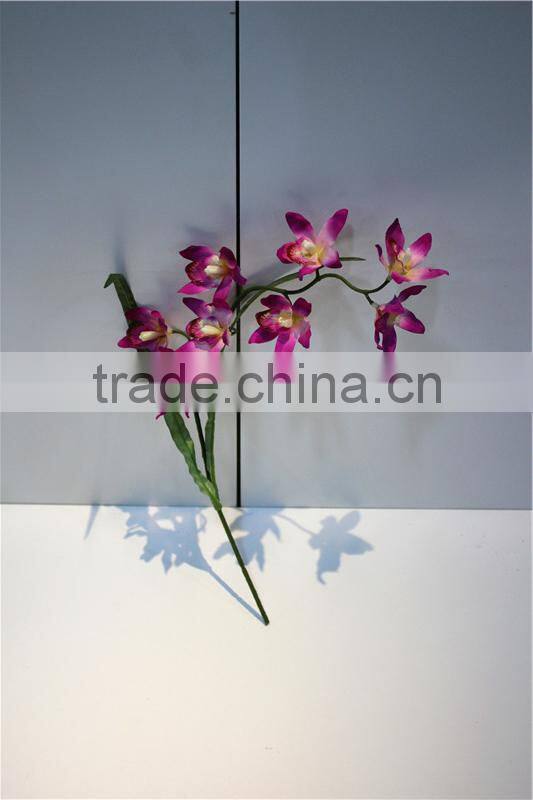 Home and outdoor garden table wedding gate decoration 60cm or 24inches Height artificial 3 heads flowers E04 0621