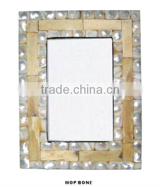 MOP & Horn Photo Frame