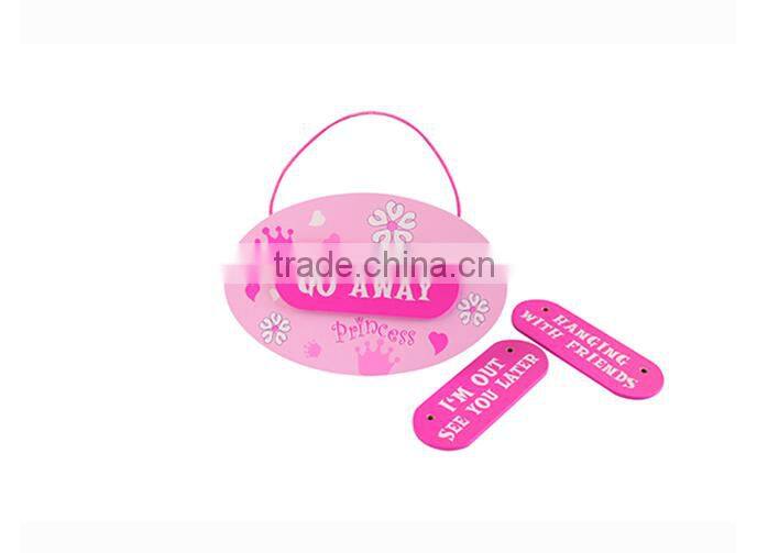 2017 cheap decorative wooden doorplate hanging doorplate doorplate