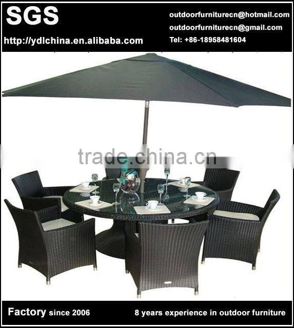 custom make factory hotsale SGS HDPE rattan wicker bar table and chairs
