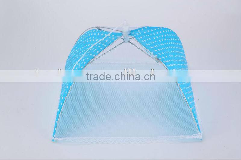 Fixed food cover with flowers