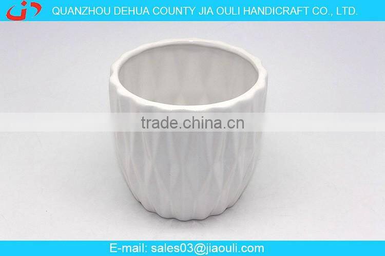 Popular design home decoration watering can shape ceramic flower pot, plant pot