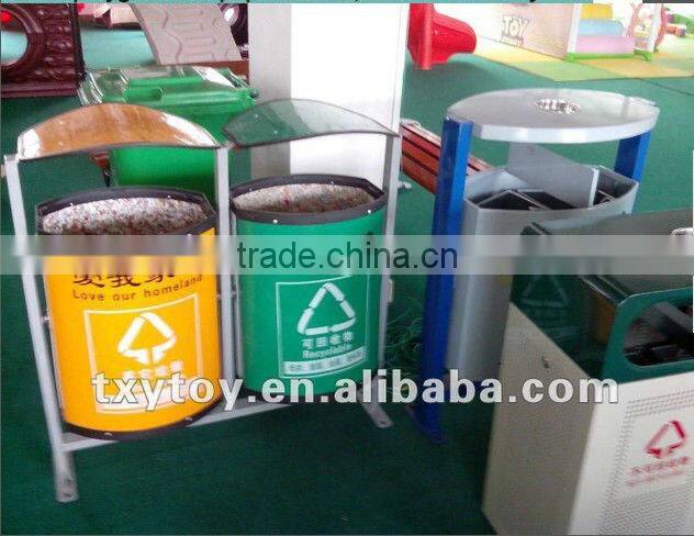 2013 AMAZING!!PARK STREET LITTER BIN STAINLESS STEEL GARBAGE BIN