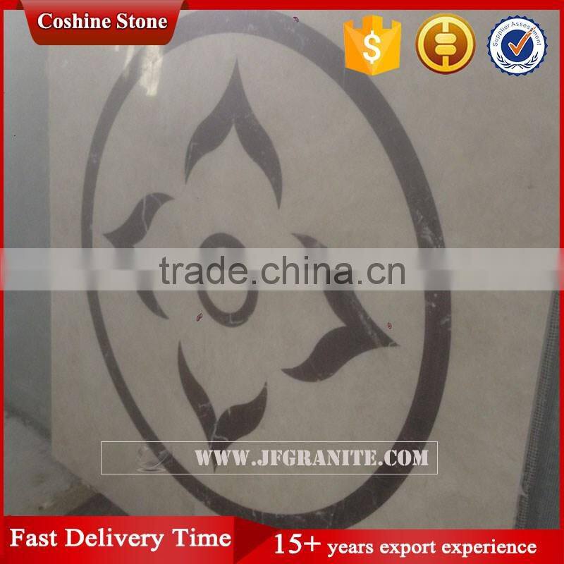 Jianfa water-jet marble floor tiles medallions