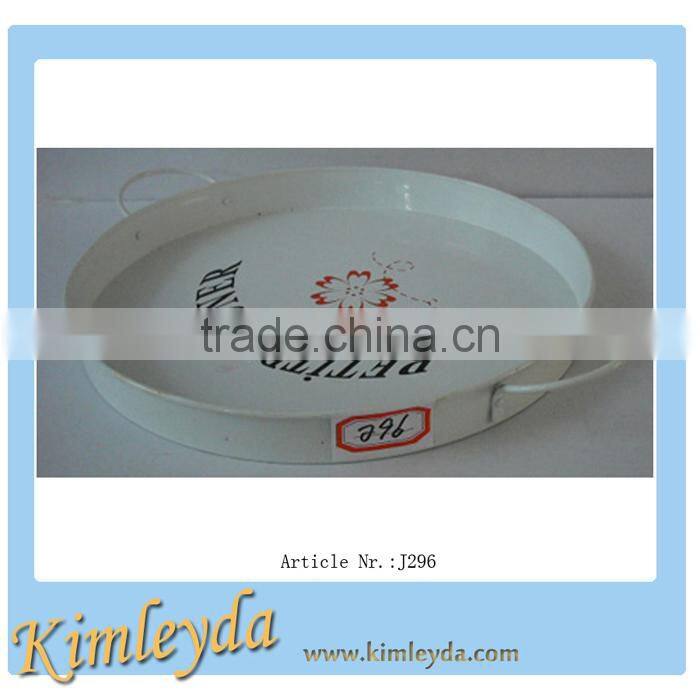 Party metal tray beer serving tray