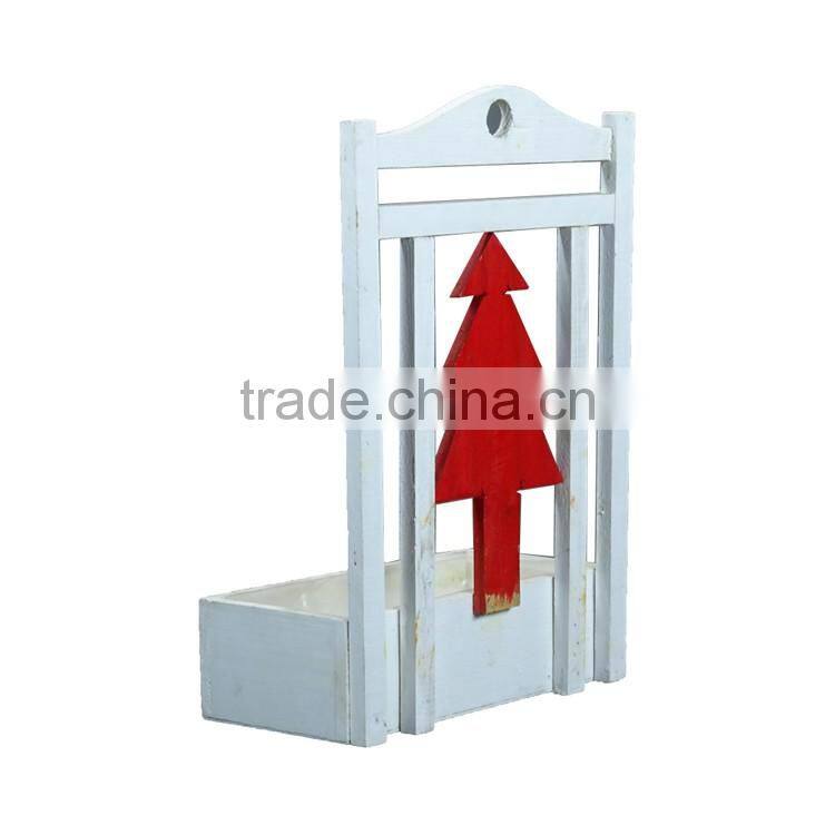 Wood Planter Succulent Container Box Mini Garden Planting Flowerpot