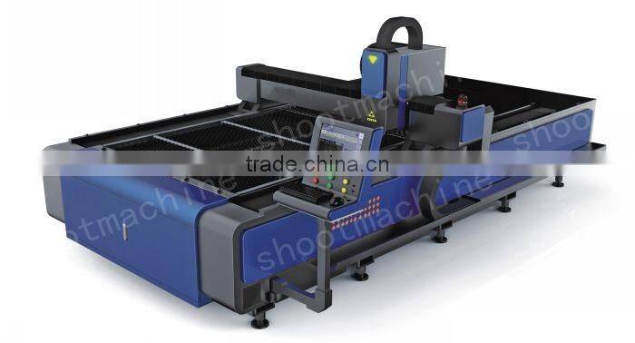 Fiber Laser Machine SHLF-3015C With Laser type Import original fiber laser and Working area 3000x1500mm