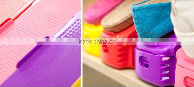 Wholesale Plastic Adjustable Shoe Display Stand Racks