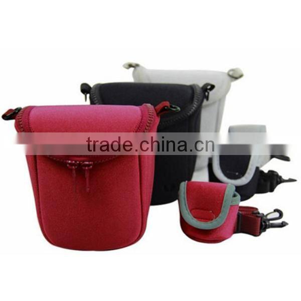 2014 fashion soft neoprene camera bag