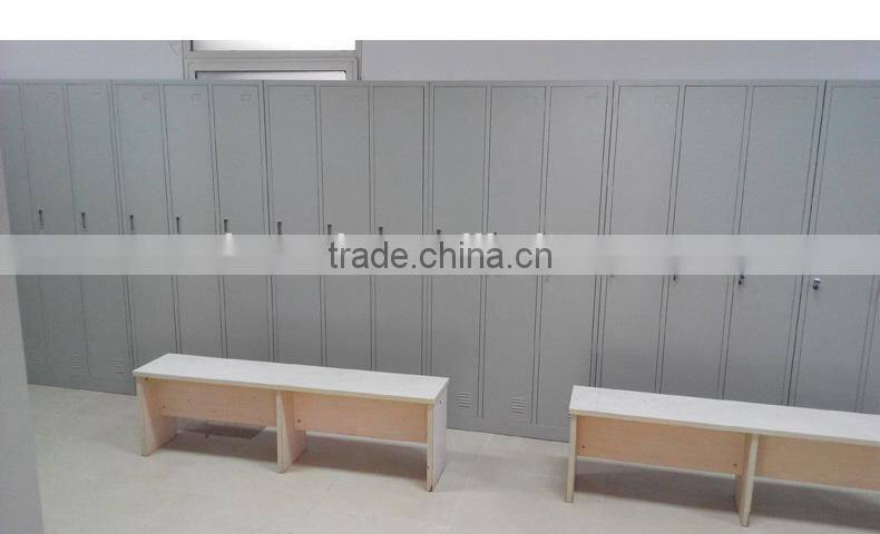 Three-door Steel Locker Cabinet in Different Colors