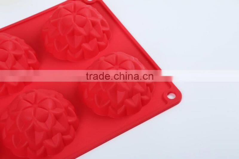 Flower muffin mold, food grade silicone bakeware cake pan,cupcake mold,pastry tools