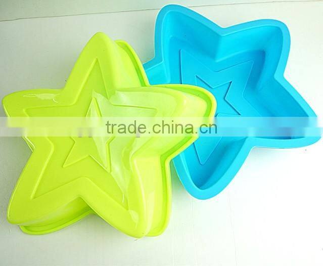 11051 star Shape Silicone Cake Mold