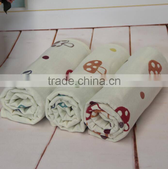 6 layer 100% natural cotton kids Bath towel wholesale kids Bath towel