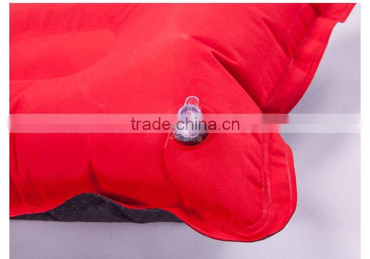 Outdoor Camping Traveling Beach PVC Inflatable Pillow for Mattress Tent Use