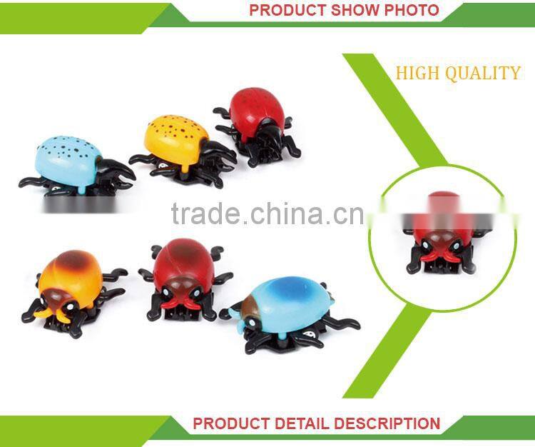 Wholesale Child plastic wind up insect cartoon zoo animal toys