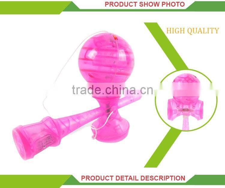 High quality funny plastic flash giant kendama for sale