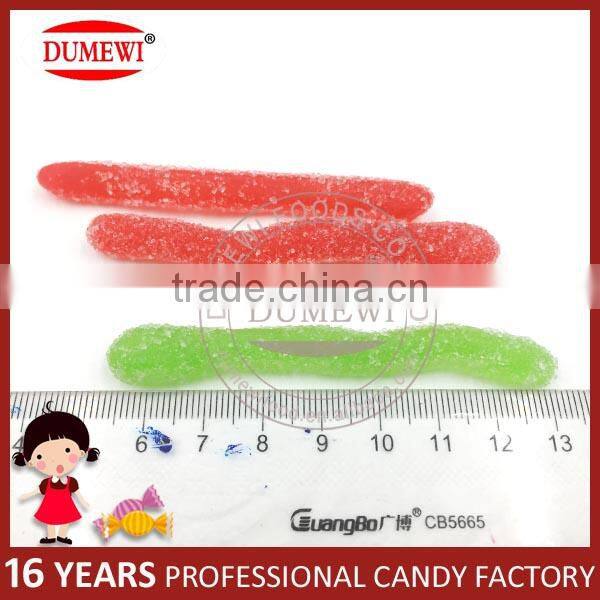 Snack Shape Sugar Coated Fruit Gummy Soft Candy