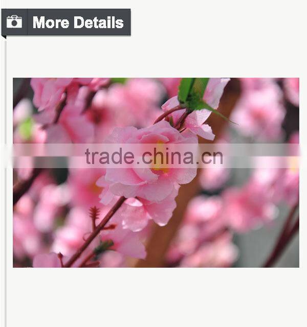 2015 Spring new product cherry blossom flower lagrge artificial decorative tree artificial cherry blossom tree