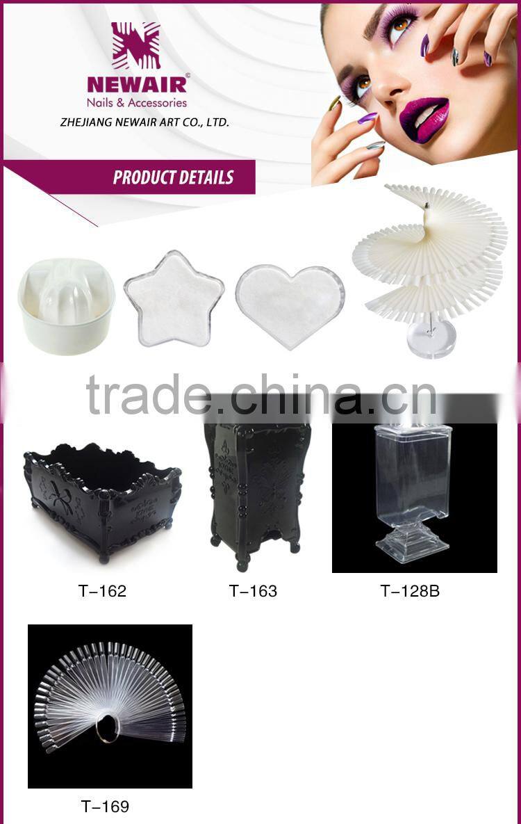 Professional nail bath plastic box for nail tools