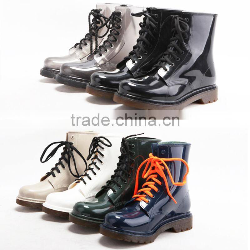 PVC Women Riding Boots, Brown Color Riding Boots