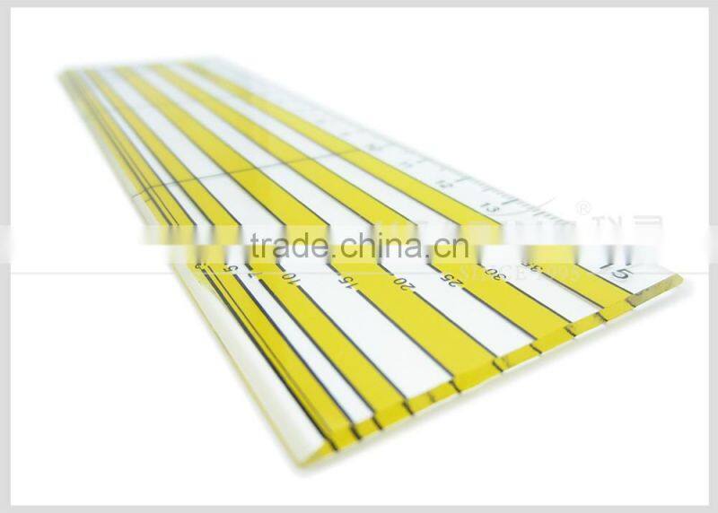 Shanghai Kearing 15cm Acrylic Patchwork Rulers With 2mm Thickness for clothing Design #KPR5150