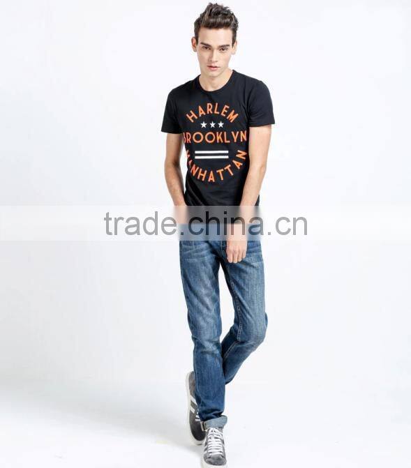 OEM cotton Jersey style t shirt Men / Custom style t shirt