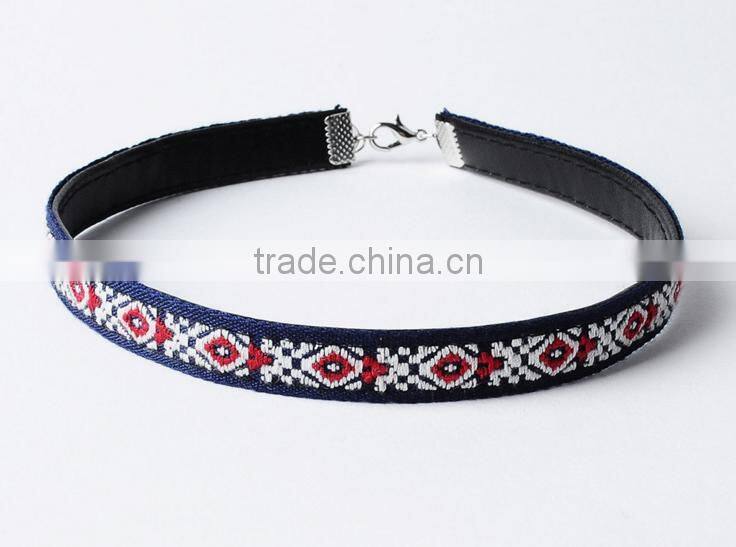 ribbon bow choker necklace butterfly knot necklace handmade ribbon necklace jewelry