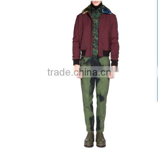 Biker Jeans Fashion Denim trousers(LOTK036)