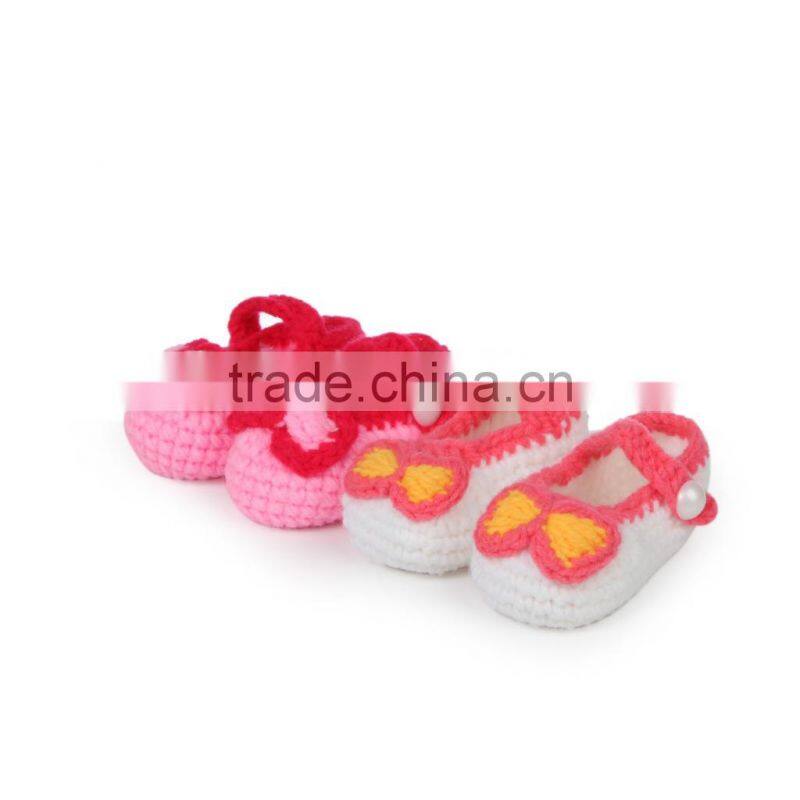 White Rabbit Shape Shoes For Baby Cute Knitted Soft Shoes Infant Newborn Shoes