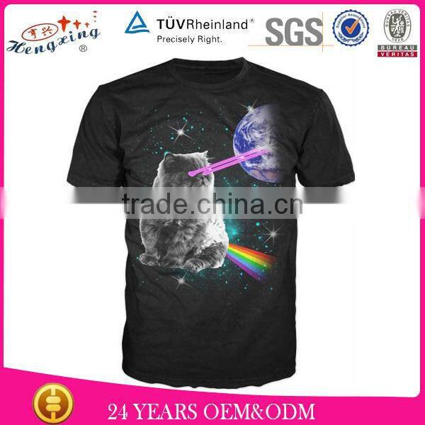 Wholesale Design Your Own Cheap 100 Polyester Custom Sublimation T Shirt