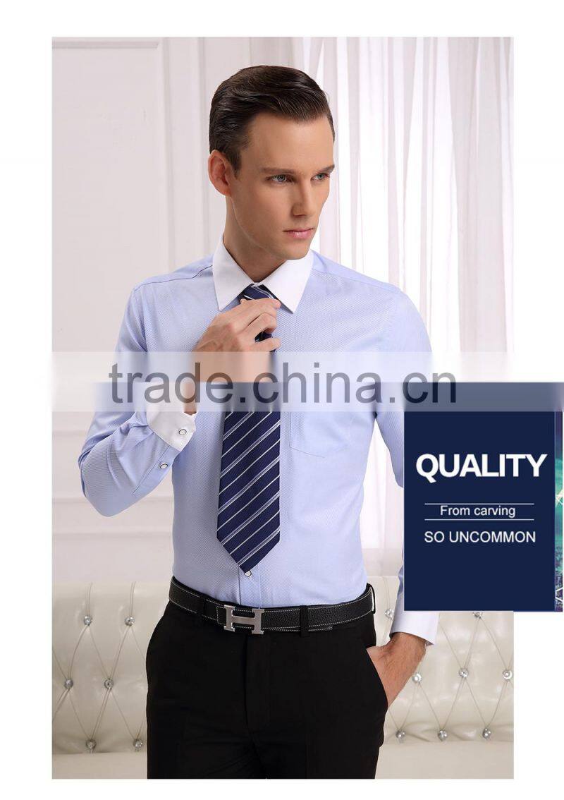 Men's Business slim fit long sleeve shirt of good quality (DSHM104)