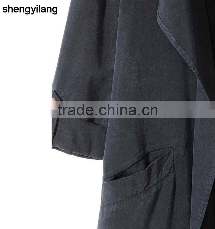 Wholesale women casual jacket custom high quality jacket in a lyocell blend