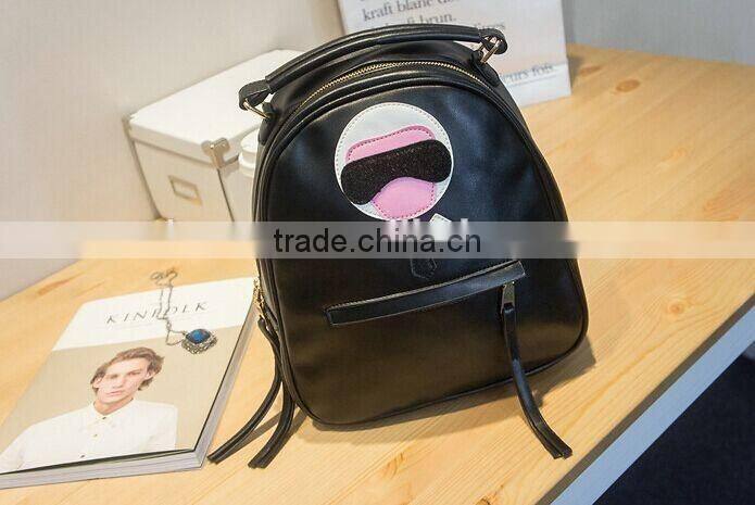 High quality Silicon feeling PEVA lady hand bag with pocket