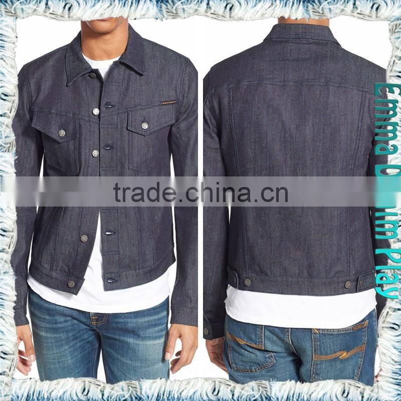 2015 New Fashion Design Mens Short Denim Jacket High Quality Cotton Outerwear