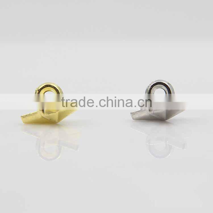 New Design Silver Golden 11.5mm Plastic Shank Buttons Star Shaped Button