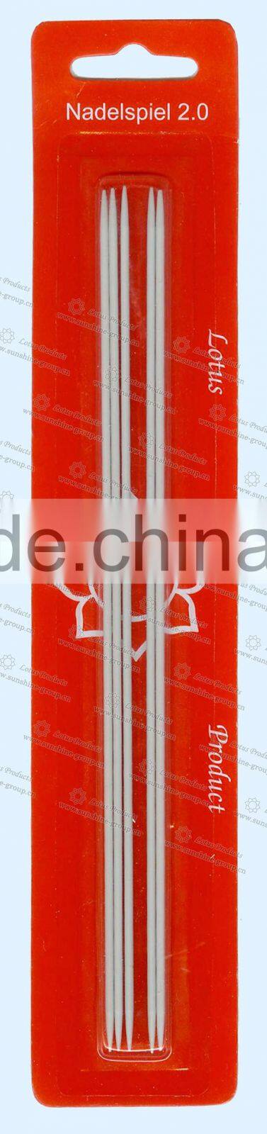 Sewing Products 3.5MM Double Points Sock Knitting Needle For Garment in Blister Packing