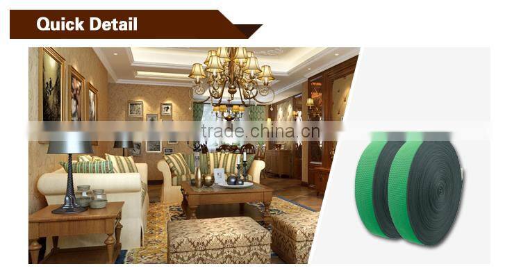 high quality custom 70mm polyester elastic furniture webbing