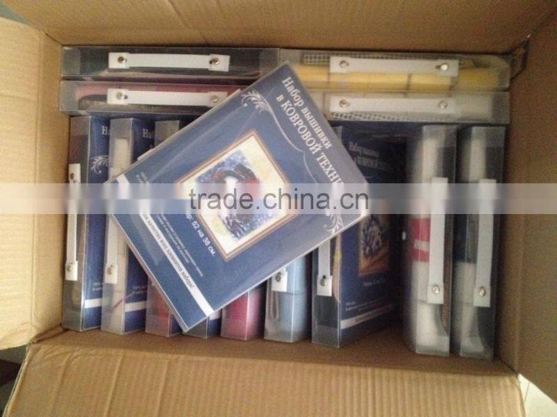 Printed canvas-LATCH HOOK RUG KIT.BZ239,DIY popular cushion and mat-01