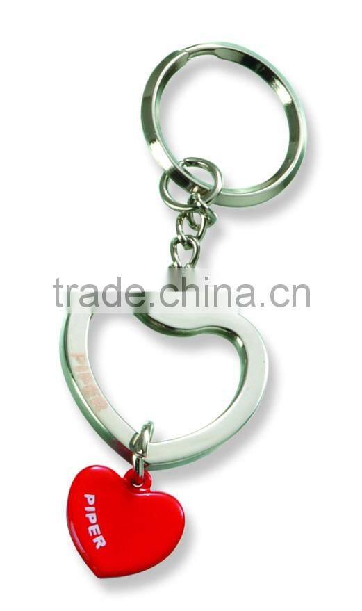 2016 Round Shaped Customized Metal Souvenir Keychain