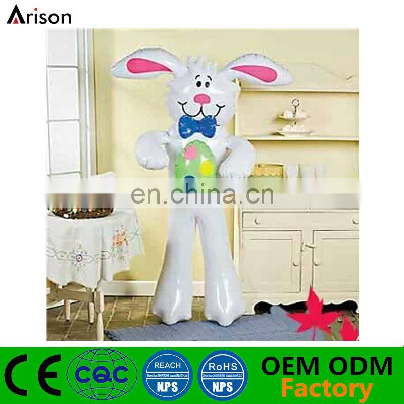 Factory PVC inflatable large rabbit inflatable rabbit model inflatable rabbit floating toy