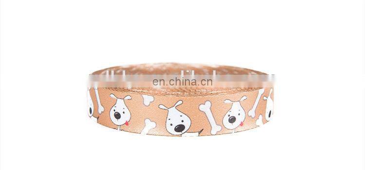 High quality heat transfer printed polyester dog collar&leashes strap